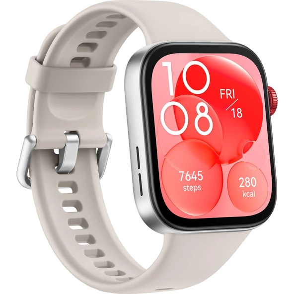 Huawei Watch Fit 3 - Beyaz ( TEŞHİR - VİTRİN ÜRÜNÜ ) ürün görseli 1