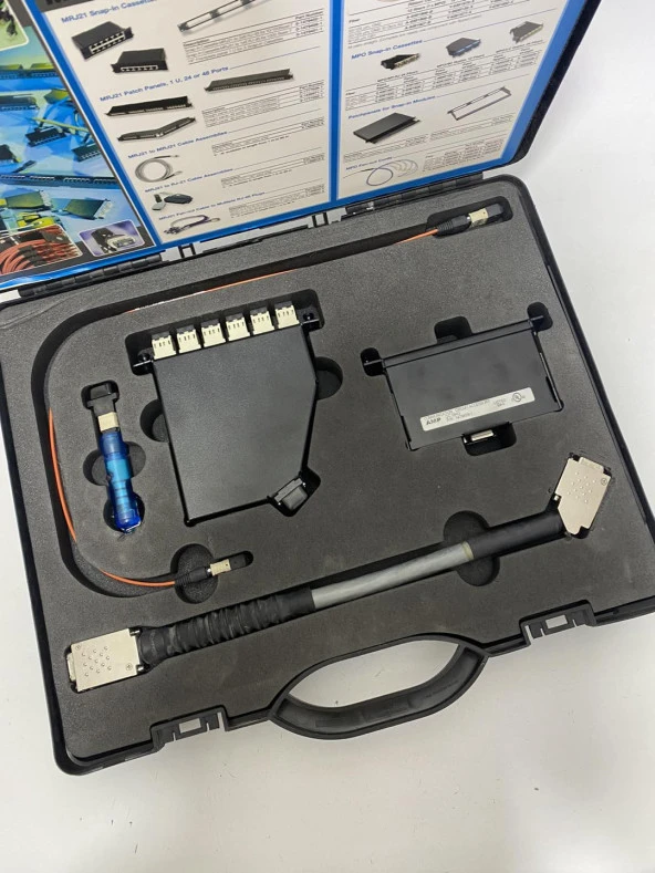 Tyco Electronics MRJ21 & MPO & Hi-D Data Center Numune Çantası - Resim 3