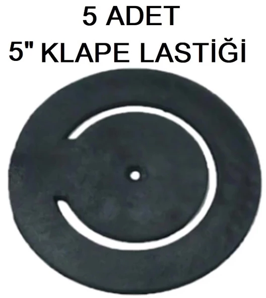 5" KLAPE LASTİĞİ ( 5 ADET ) ürün görseli 1