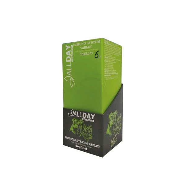 AllDay 6 Immune System Kedi Ve köpekler İçin Tablet 25 gr ürün görseli 1