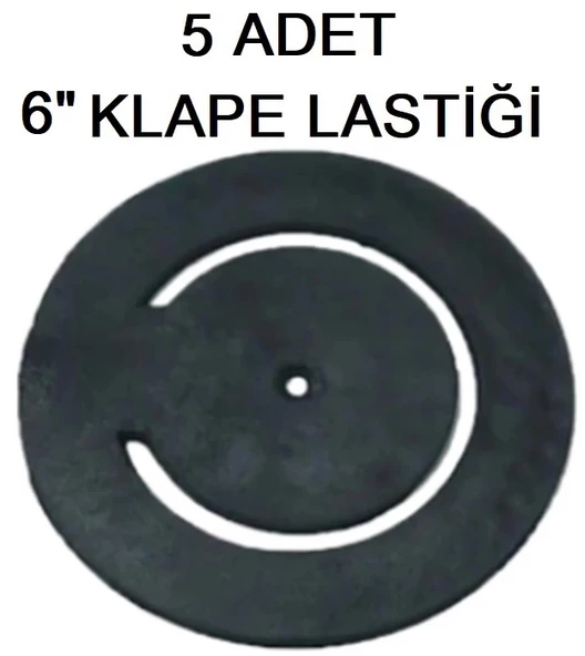 6" KLAPE LASTİĞİ ( 5 ADET ) ürün görseli 1