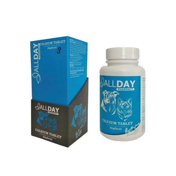 AllDay 3 Calcium Kedi Ve köpekler İçin Tablet 75 gr ürün görseli 1