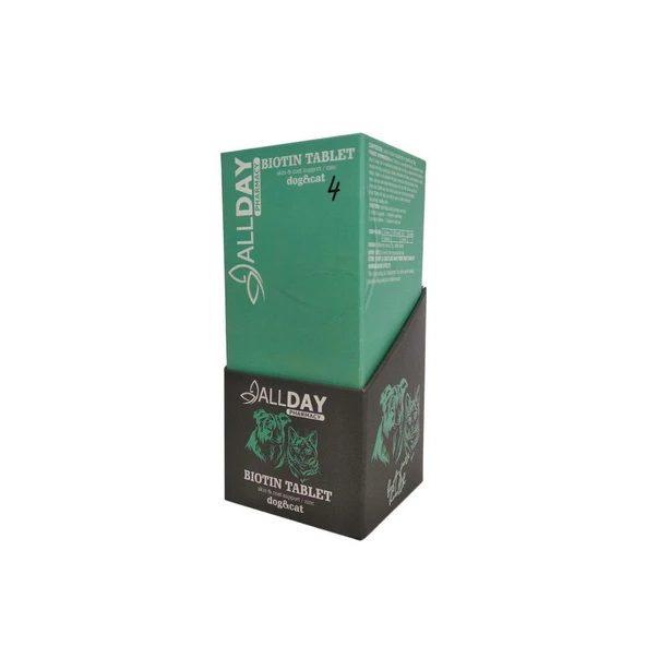 AllDay 4 Biotin Kedi Ve köpekler İçin Tablet 75 gr ürün görseli 1