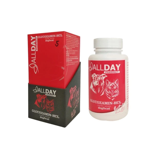 AllDay 5 Glukozamin-HCL Kedi Ve köpekler İçin Tablet 75 gr ürün görseli 1