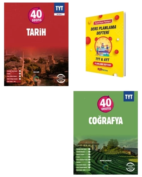 TYT 40 Seans Tarih ve Coğrafya ürün görseli 1