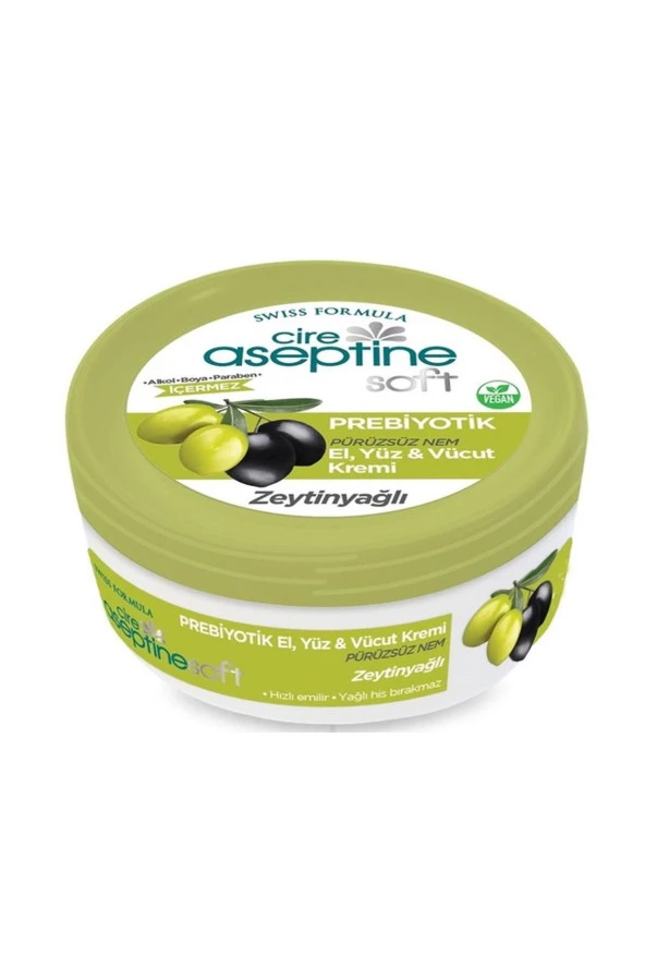 Cire Aseptine Soft Prebiyotik Zeytinyağlı Krem 100 ml ürün görseli 1