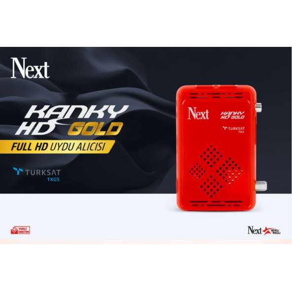 Next Kanky Gold Full HD Mini Uydu Alıcısı ürün görseli 1