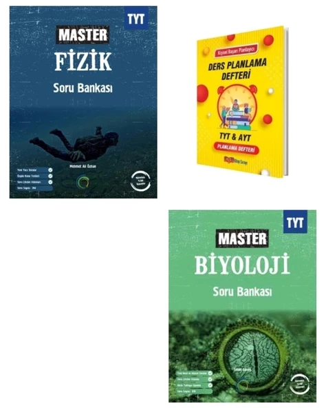 TYT Master Fizik ve Biyoloji Soru Bankası ürün görseli 1