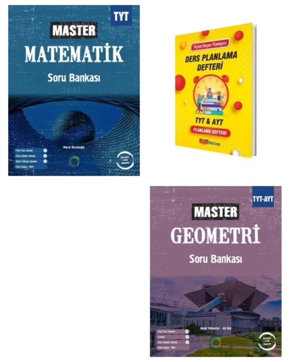 TYT Master Matematik ve Geometri Soru Bankası ürün görseli 1