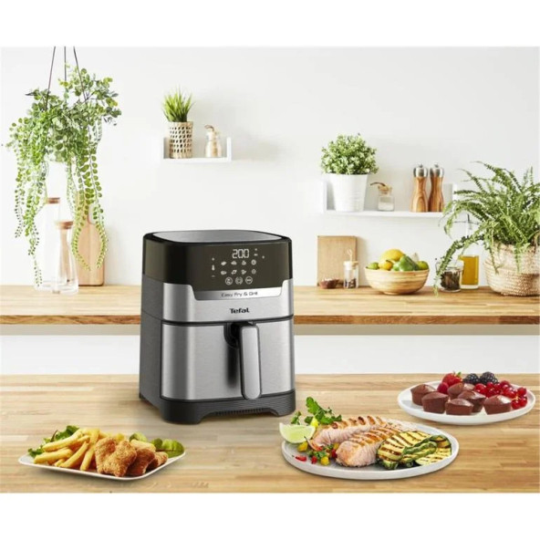 TEFAL EASY FRY-GRİLL PRECİSİON EY505D15 ürün görseli 1