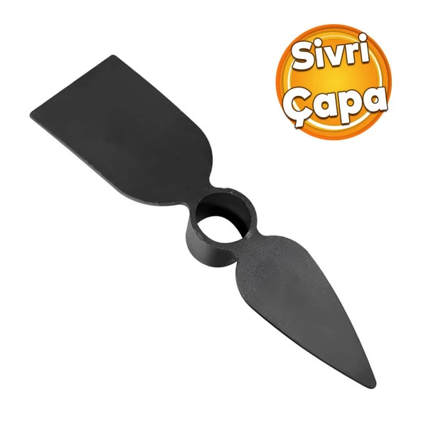 Metal Çapa Bahçe Çapası Çift Taraflı Hobi Çapa 26 cm Demir Döküm ürün görseli 1