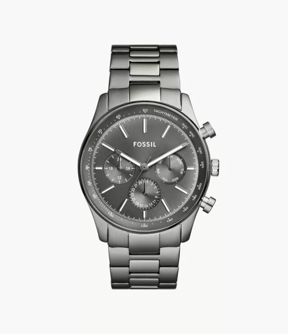 FOSSIL FBQ2854 FÜME İYON KAPLAMA ERKEK KOL SAATİ ürün görseli 1