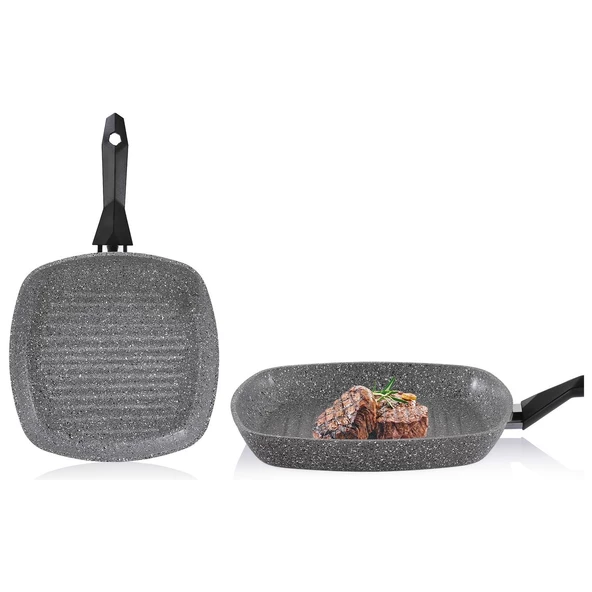 Schafer 22002-grı05 Cory 28 Cm Kare Grill Tava ürün görseli 1