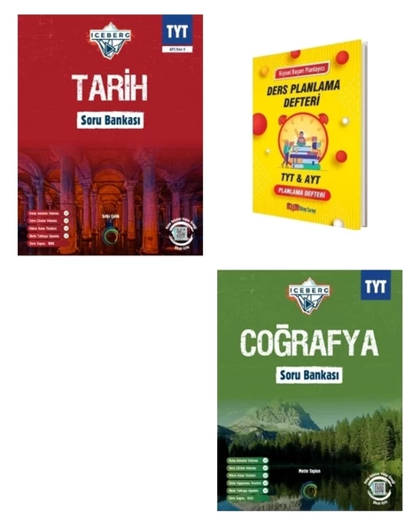 TYT IceBerg Türkçe Tarih ve Coğrafya Soru Bankası ürün görseli 1