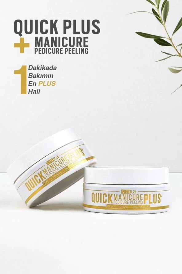Mara Quıck Plus + Manikür Pedikür Peeling 125 Gr ürün görseli 1