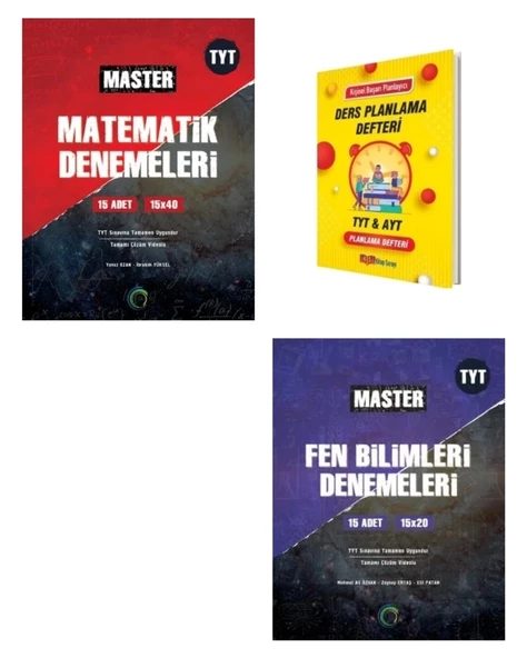 TYT Master Matematik ve Fen Bilimleri Branş Denemeleri ürün görseli 1