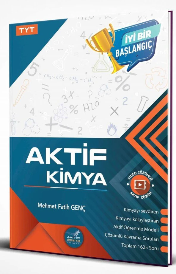 TYT Aktif Kimya 0 dan Başlayanlara Aktif Öğrenme Yayınları ürün görseli 1