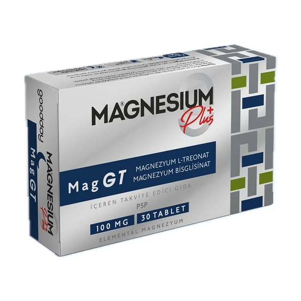 Goodday Magnesium Plus Mag Gt 30 Tablet ürün görseli 1