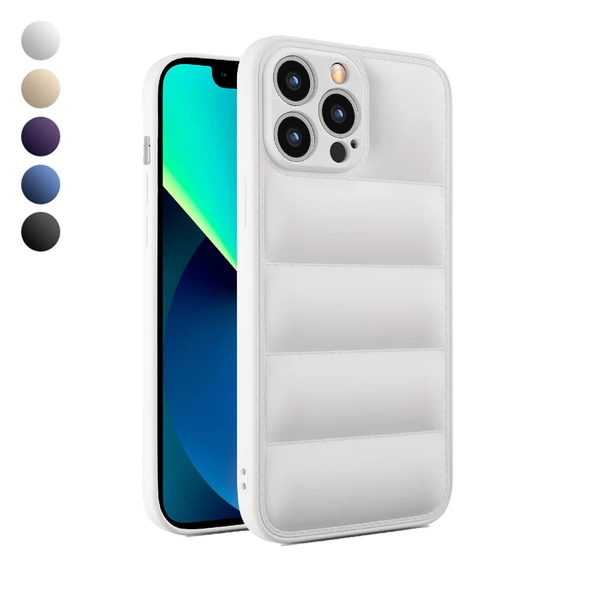 iPhone 13 Pro Max Dapper Seri Kamera Korumalı Airbag Kapak ürün görseli 1