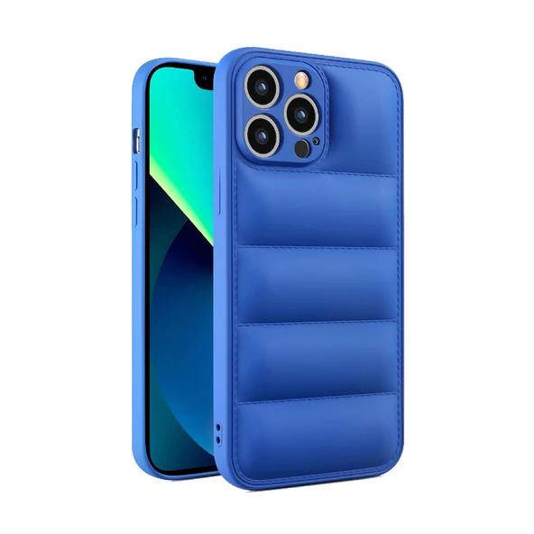 iPhone 13 Pro Max Dapper Seri Kamera Korumalı Airbag Kapak - Resim 10