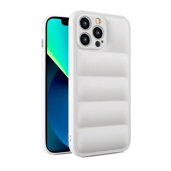 iPhone 13 Pro Max Dapper Seri Kamera Korumalı Airbag Kapak - Resim 2