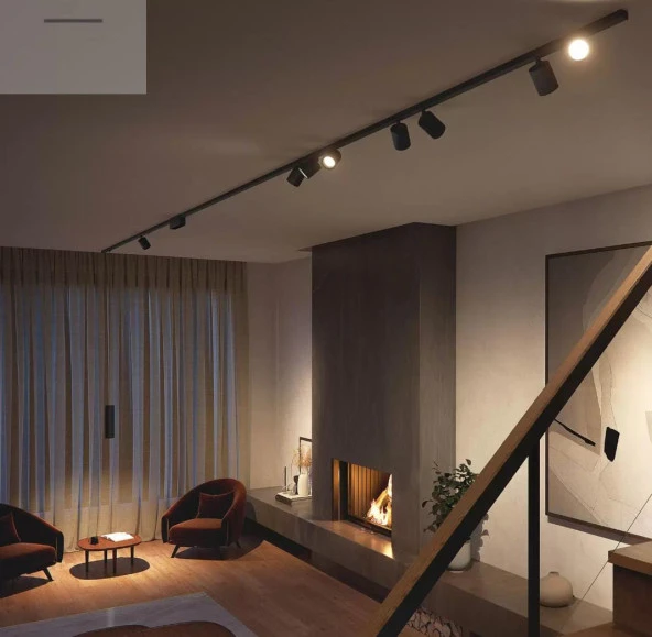 mylights 3mt ray spot 10lü led avize ray spot panasonıc ampullü gün ışığı ampullü ürün görseli 1