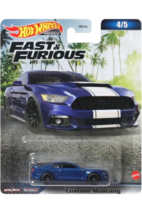 Hot Wheels Premium Fast & Furious Custom Mustang HNW46 HNW51 ürün görseli 1