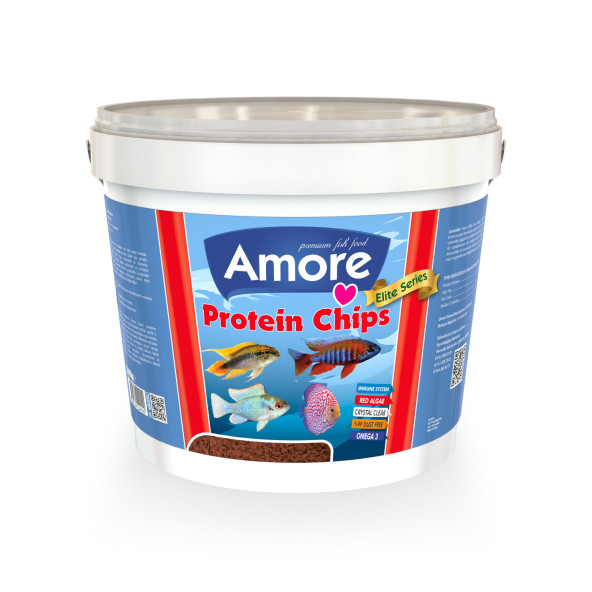Amore Protein Pro Chips Malawi Cichlid 2400gr Ciklet Kova Akvaryum Balık Yemi ürün görseli 1
