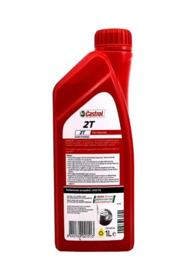 2t 1 Lt 2 Zamanlı Mineral Bazlı Motosiklet Yağı ürün görseli 1