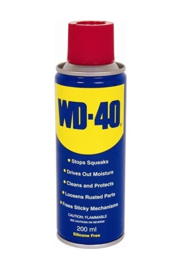Wd 40 Pas Sökücü Yağlayıcı Sprey 200 Ml ürün görseli 1
