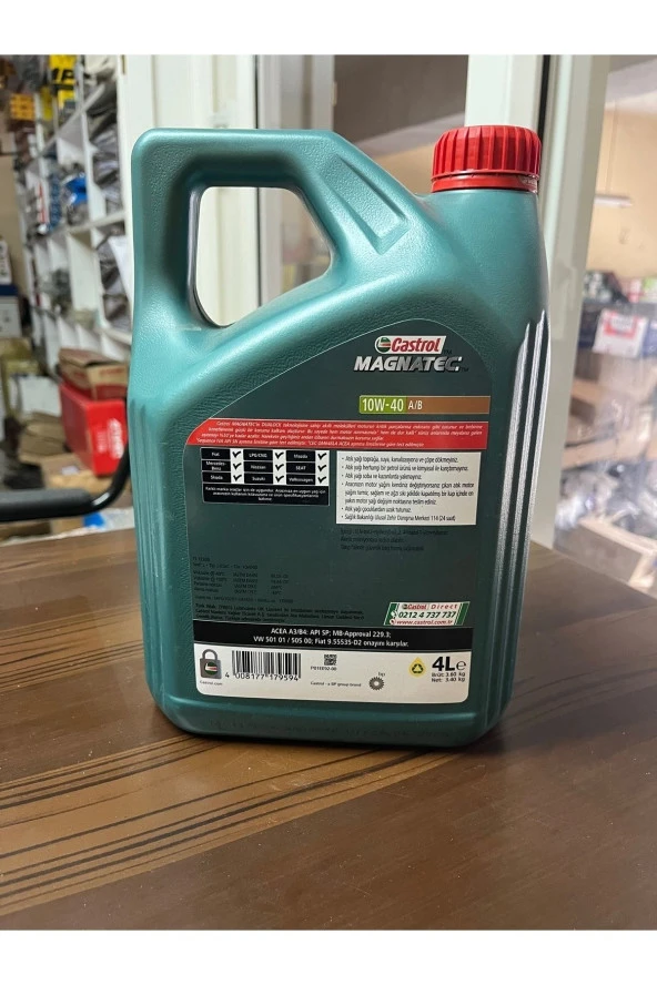 CASTROL Magnatec 10w-40 A/b 4lt ürün görseli 1