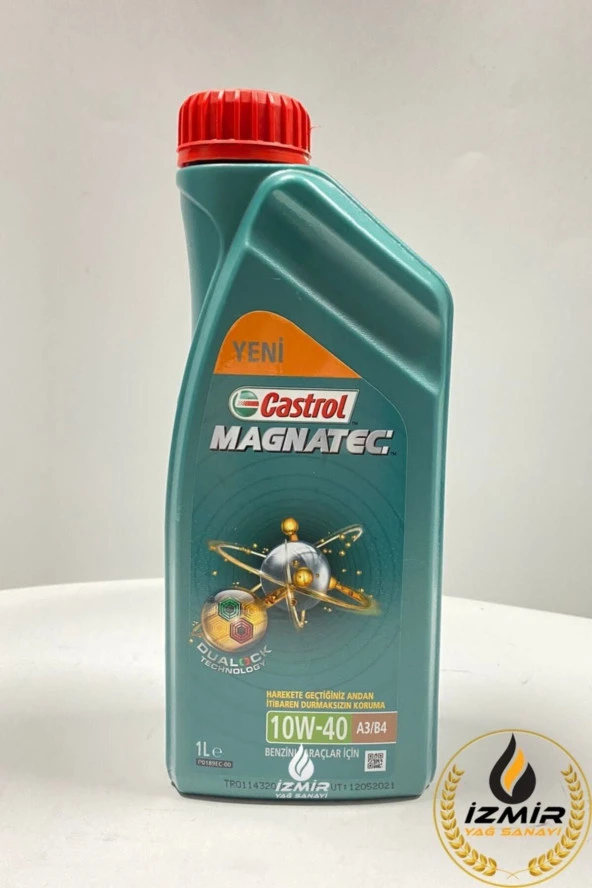 CASTROL Magnatec 2022 10w40 A3b4 1 Litre Motor Yağı (2021 Üretim) ürün görseli 1