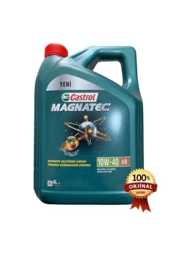 CASTROLMagnatec 10w40 A3/b4 4 Litre Motor Yağı ( Üretim:2023) ürün görseli 1
