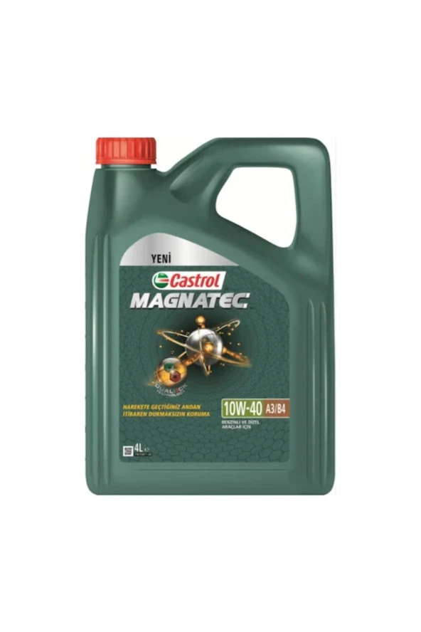 CASTROL magnatec 10w40 4 lt motor yağ 2023 üretim ürün görseli 1