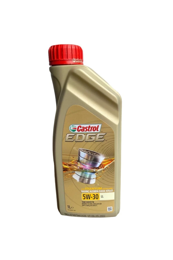 CASTROL Edge 5w30 Ll 1 Lt 2022 Üretim ürün görseli 1