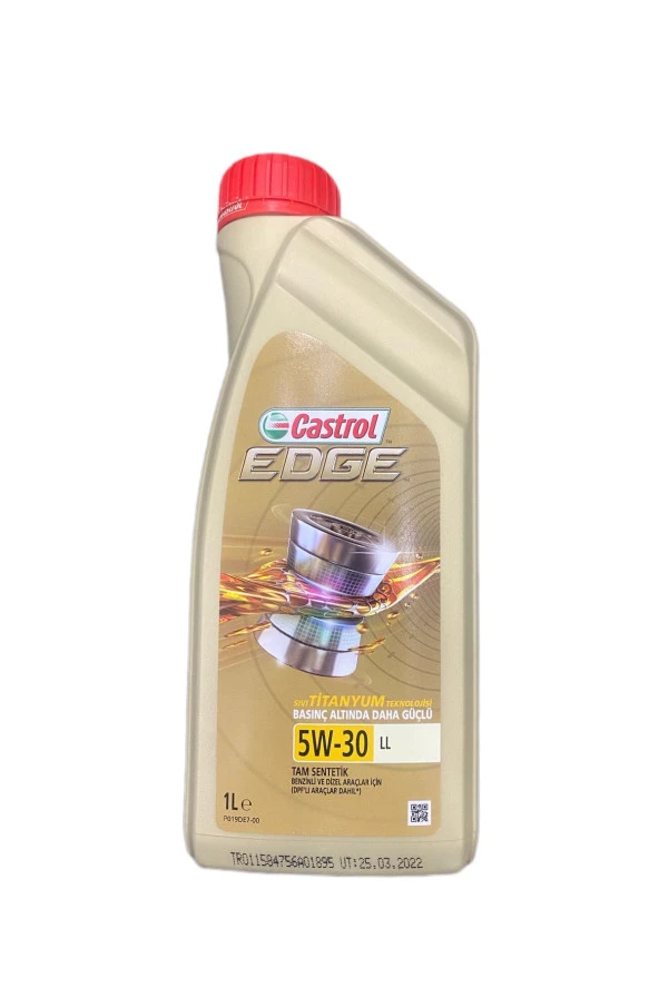 CASTROL Edge 5w30 1 Litre Motor Yağı ürün görseli 1