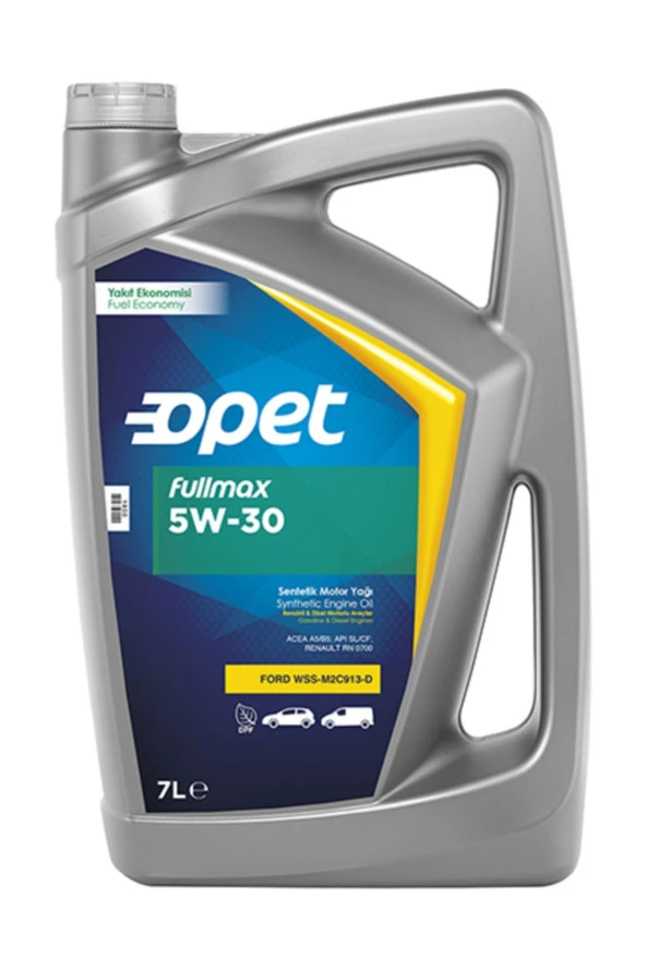 OPET Fullmax 5w30 7 Lt ürün görseli 1