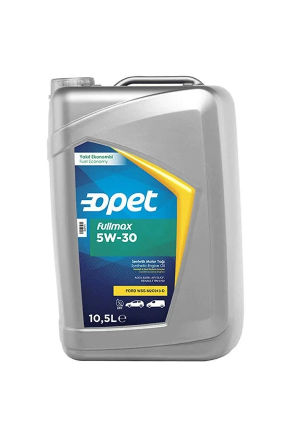 OPET Motor Yağı 5w30 10,5 Litre Transit İçin ürün görseli 1