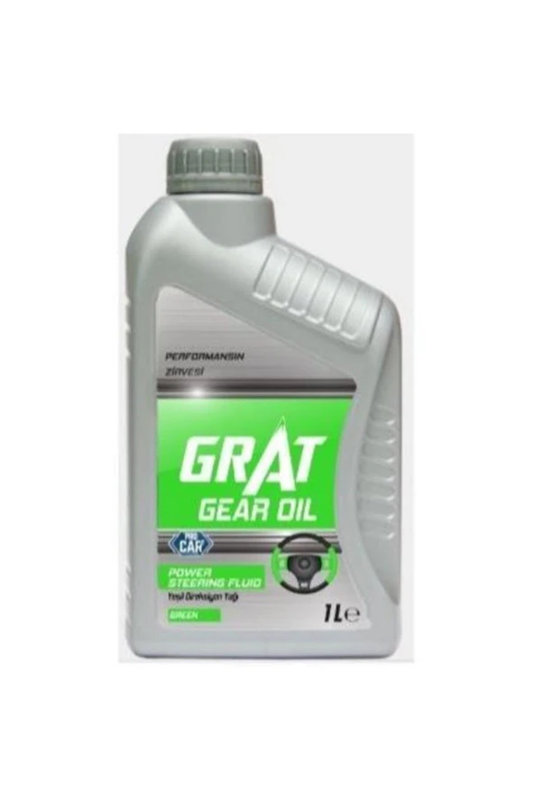 12 Ad. Hidrolik Direksiyon Yağı Atf 1 Litre Yeşil - Özel Formül ürün görseli 1