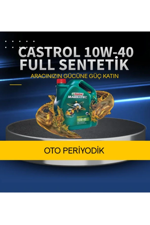 CASTROL 10w40 4l Magnatec Dizel 2023 ürün görseli 1