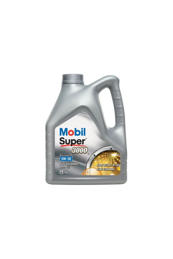 MOBİL Super 3000 X1 Formula Fe 5w30 Motor Yağı 4 L Üt:2022 ürün görseli 1