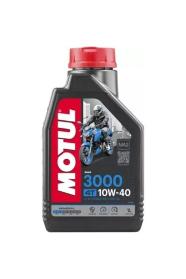 3000 10w-40 4t 1 L Motosiklet Motor Yağı ürün görseli 1