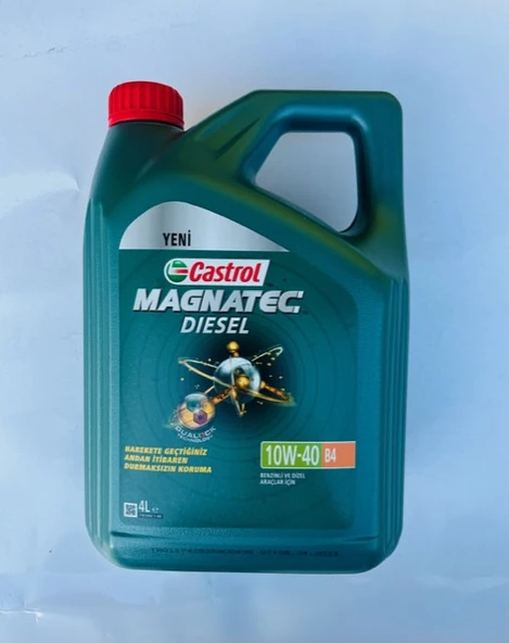 CASTROL Magnatec 10w40 B4 4 Litre Dıesel Araçlar Için ürün görseli 1
