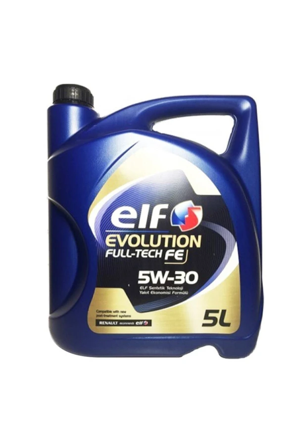 Elf Evolution Full Tech Fe 5w30 5 lt Motor Yağı ürün görseli 1