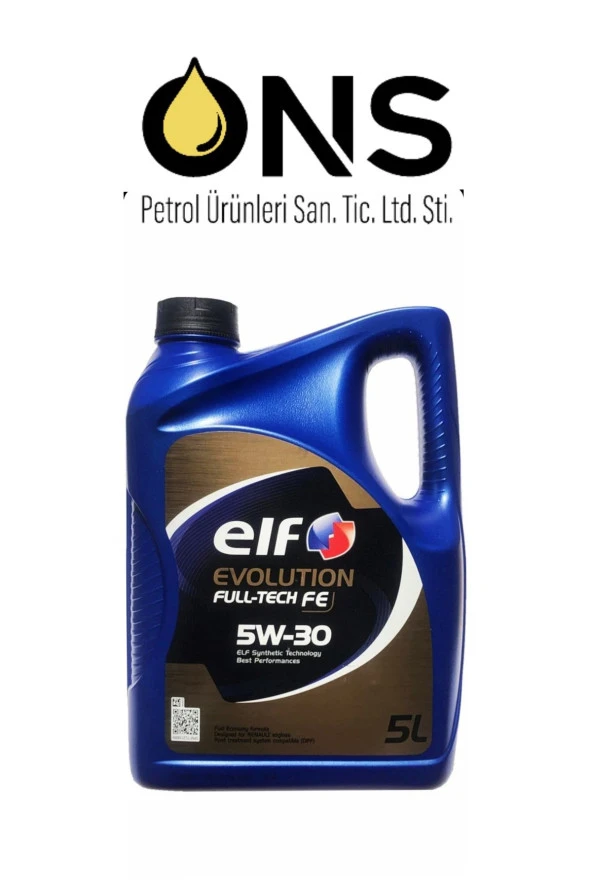 ELF Evolutıon Full-tech Fe 5w30 5lt ürün görseli 1