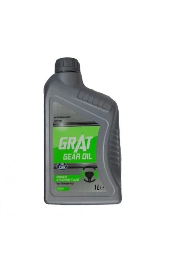 GRAT Hidrolik Direksiyon Yağı Atf 1 lt Yeşil ürün görseli 1
