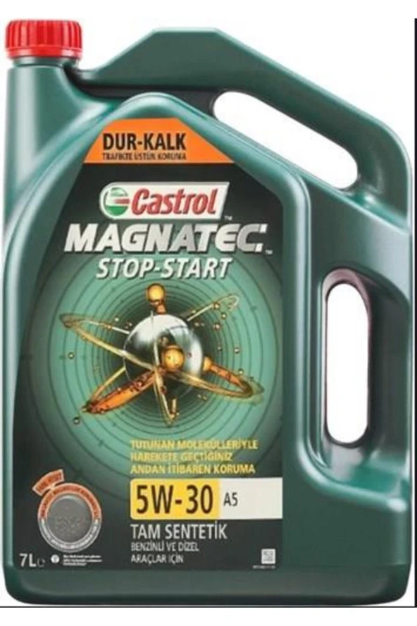 CASTROL Magnatec Start Stop 5w30 A5 7lt - Resim 2