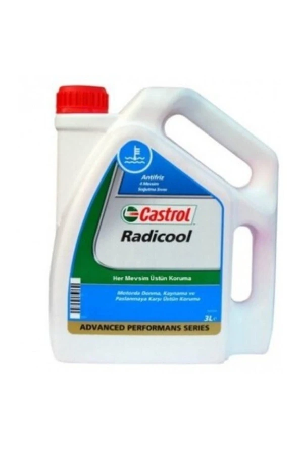 CASTROL Radıcool 3 Litre Mavi Antifriz 2024 Üretim ürün görseli 1