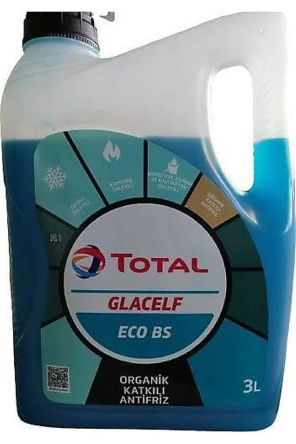 Glacelf Eco Bs Organik Katkılı Antifiriz 3 Litre 2025 ÜRETİM ürün görseli 1