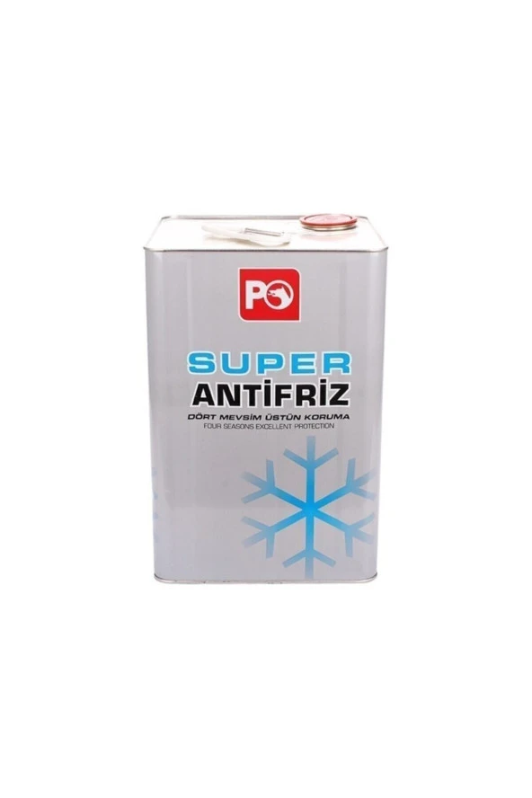 PETROL OFİSİ Süper Antifriz Teneke 15 KG 2025 YENİ AMBALAJ ürün görseli 1